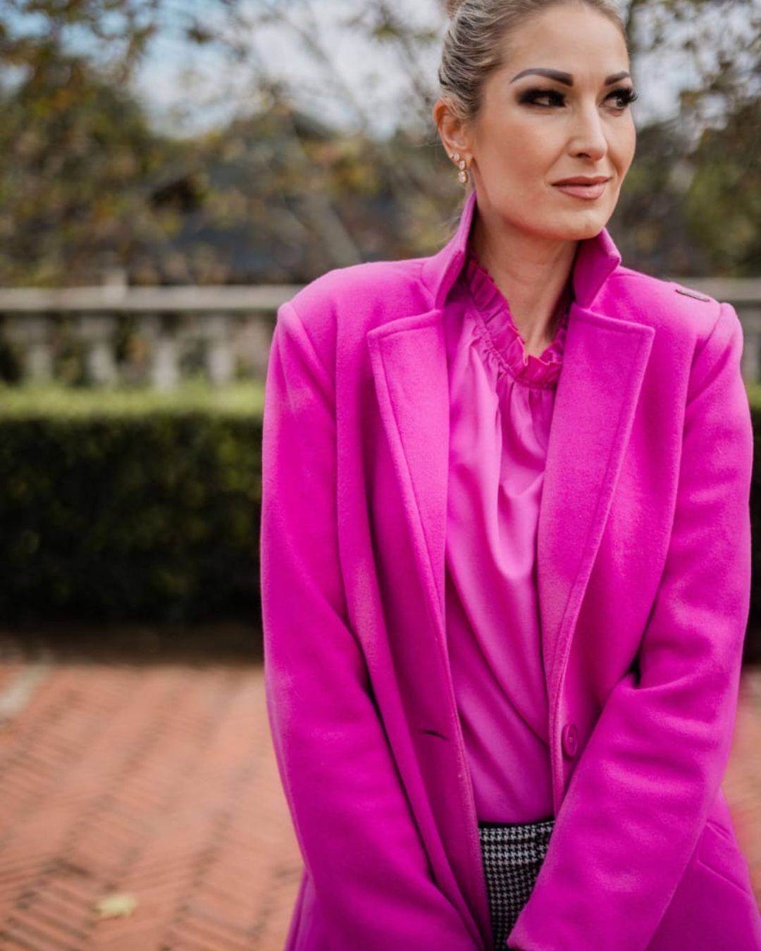 Mrs Muller Coat Pink